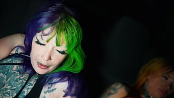 The goth pawgs devour bbc in public 3sum pt 2