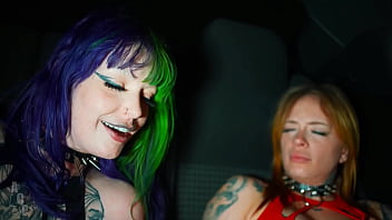 The goth pawgs devour bbc in public 3sum pt 2