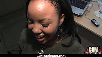 Black slut group in her mouth 9