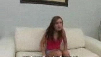 Little petite brunette virgin