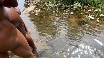 Fuck my thick pussy in the river