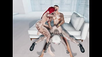 Three some lounger second life