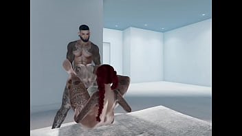 Three some lounger second life