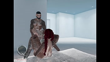 Three some lounger second life