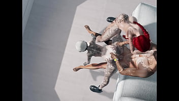 Three some lounger second life