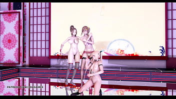 Mmd waiting for a chance to pounce