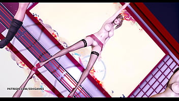 Mmd waiting for a chance to pounce