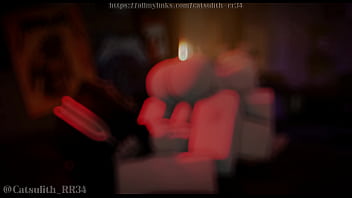 Unwinding in her room as the sun sets~