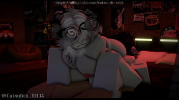 Unwinding in her room as the sun sets~