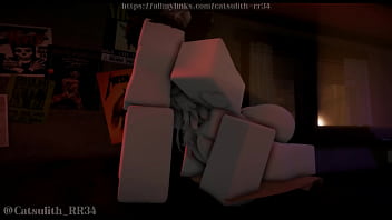 Unwinding in her room as the sun sets~