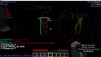 Outdated anarchy minecraft server video