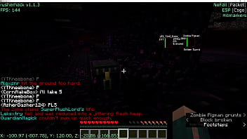 Outdated anarchy minecraft server video