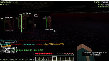 Outdated anarchy minecraft server video