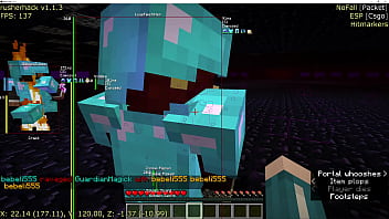 Outdated anarchy minecraft server video