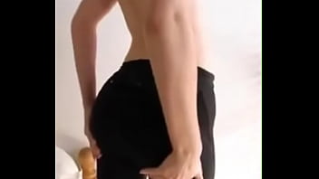 Crazy anal threesome with cute blo