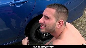 Cute milf trades sex for some extra cash 11