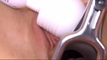 Gyno dildos in her deep vagina cunt