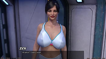 Stranded in space #79 planning yoga date with brunette milk with huge tits