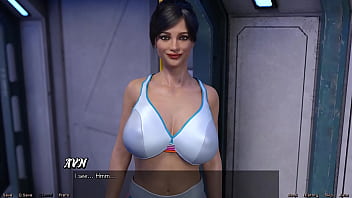 Stranded in space #79 planning yoga date with brunette milk with huge tits