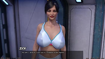 Stranded in space #79 planning yoga date with brunette milk with huge tits