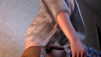 A hot daddy records a very kinky video for his bitch