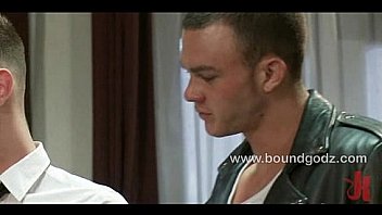 Troy Endures A Hard Bondage Fuck thumbnail