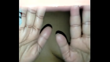 Desi bhabi kalpana from mumbai playing with her boobs