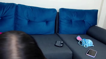 Stepsister masturbates until she cums