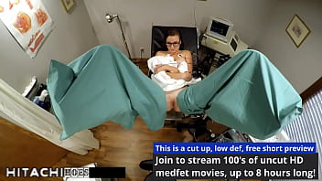 Freshman gets mandatory hitachi orgasm from nurse donna leigh