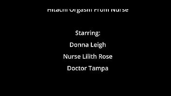Freshman gets mandatory hitachi orgasm from nurse donna leigh