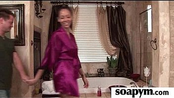 A very hot soapy handjob 18