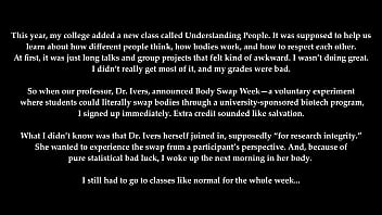 Gender bender story one week in my teacher's body