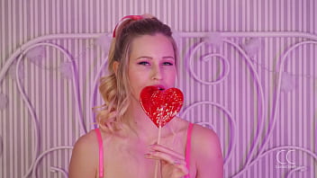 Stella cardo masturbates with her favorite vibrator in pink lingerie