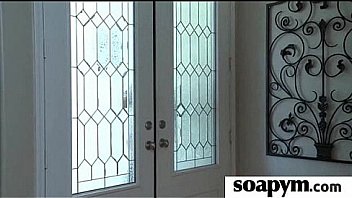 Masseuse shows her amazing body in a hot soapy massage 29