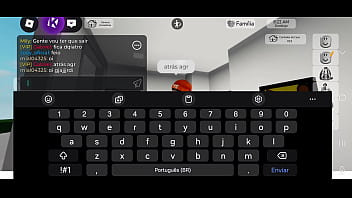 Comendo novinha safado no roblox brookhaven e quase gozo na bunda