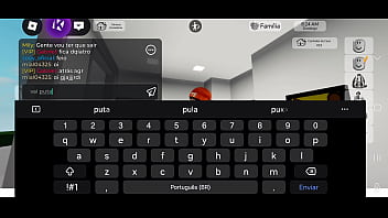 Comendo novinha safado no roblox brookhaven e quase gozo na bunda