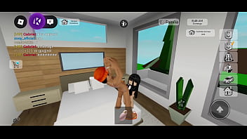 Comendo novinha safado no roblox brookhaven e quase gozo na bunda