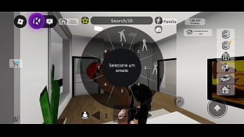 Comendo novinha safado no roblox brookhaven e quase gozo na bunda