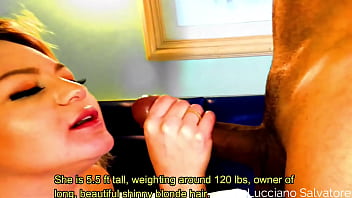 Trepando na rafaella denardin sem capa tudo no pelo muita putaria beijo de língua espanhola e esporrada na cara da loirona