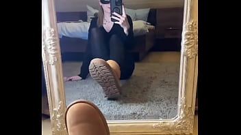 How Much Would You Like To Test Of My Sweaty Nylons •full Video Only On #blacknylon #boots #feet #n thumbnail