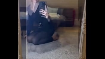 How much would you like to test of my sweaty nylons •full video only on #blacknylon #boots #feet #n