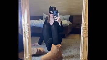 How much would you like to test of my sweaty nylons •full video only on #blacknylon #boots #feet #n