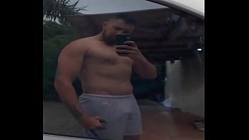 O vidro do carro me ilude d