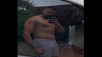 O vidro do carro me ilude d