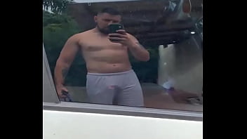 O vidro do carro me ilude d