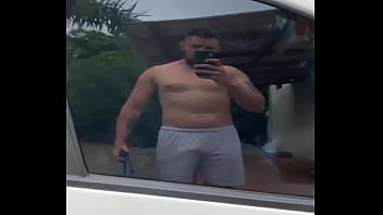 O vidro do carro me ilude d