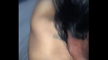 Creamy asian takes black