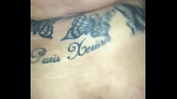 Creamy asian takes black