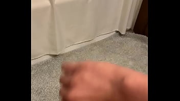 Masturbating in the washroom