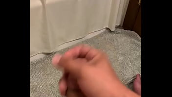 Masturbating in the washroom